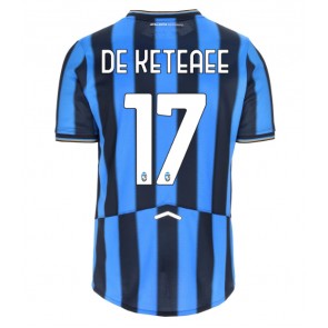 Atalanta Charles De Ketelaere #17 Domácí Dres 2025-26 Krátký Rukáv